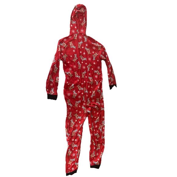 Christmas Reindeer 1 Piece Pajamas Bodysuit Large Family Matching Pajamas - Picture 5 of 7
